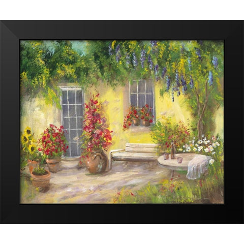 Romantic I Black Modern Wood Framed Art Print by Schottler, Katharina