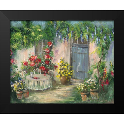 Romantic II Black Modern Wood Framed Art Print by Schottler, Katharina