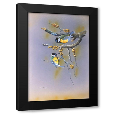 Together Black Modern Wood Framed Art Print by Weenink, Ruud