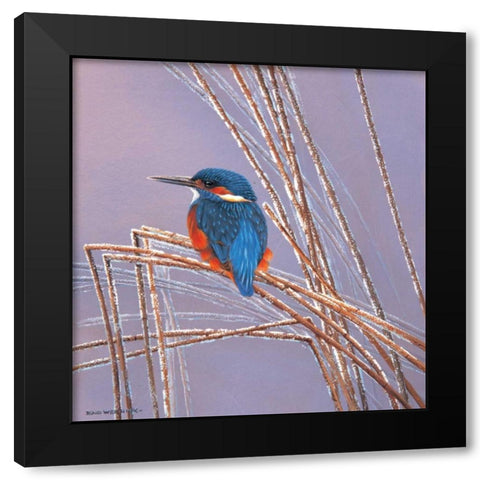 Peace Black Modern Wood Framed Art Print by Weenink, Ruud