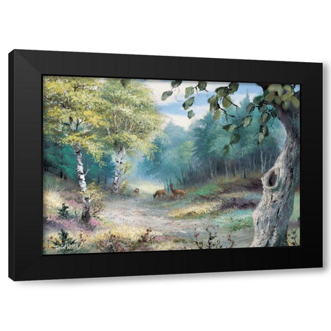 Wonderful world Black Modern Wood Framed Art Print with Double Matting by Withaar, Reint