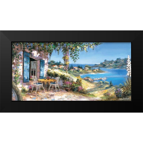 Lovely panorama Black Modern Wood Framed Art Print by Withaar, Reint