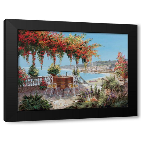 Makes my day perfect Black Modern Wood Framed Art Print with Double Matting by Withaar, Reint