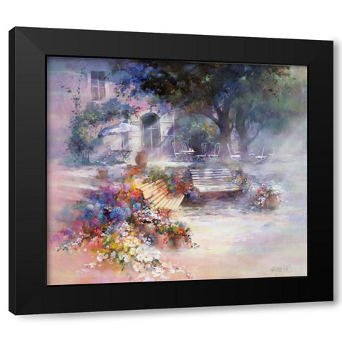 Dream world Black Modern Wood Framed Art Print by Haenraets, Willem
