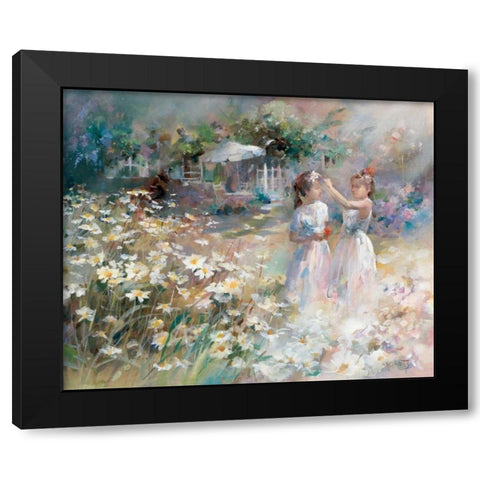 Brides Maides Black Modern Wood Framed Art Print by Haenraets, Willem