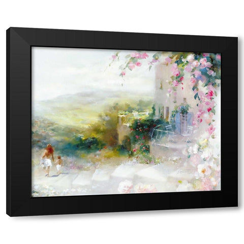 Holiday Black Modern Wood Framed Art Print by Haenraets, Willem