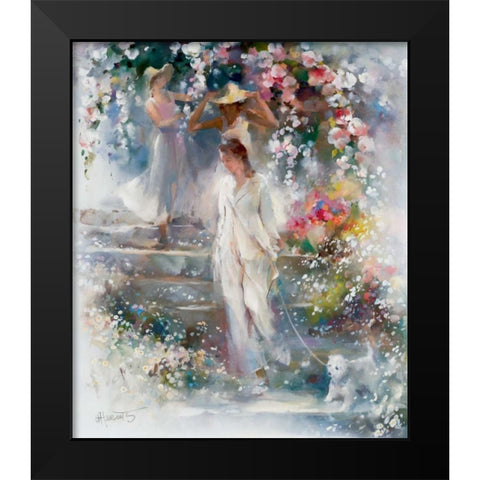 Sheer elegance Black Modern Wood Framed Art Print by Haenraets, Willem