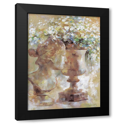 Romantic sculpture Black Modern Wood Framed Art Print by Haenraets, Willem