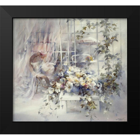 Enchanting moment Black Modern Wood Framed Art Print by Haenraets, Willem