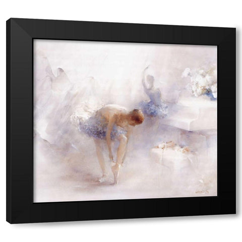 Audition Black Modern Wood Framed Art Print by Haenraets, Willem