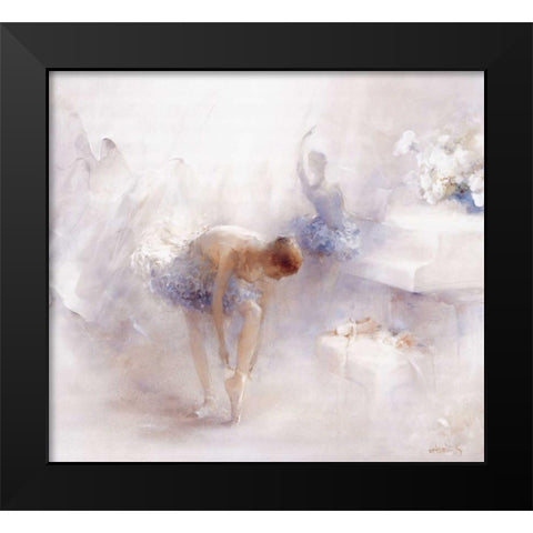 Audition Black Modern Wood Framed Art Print by Haenraets, Willem