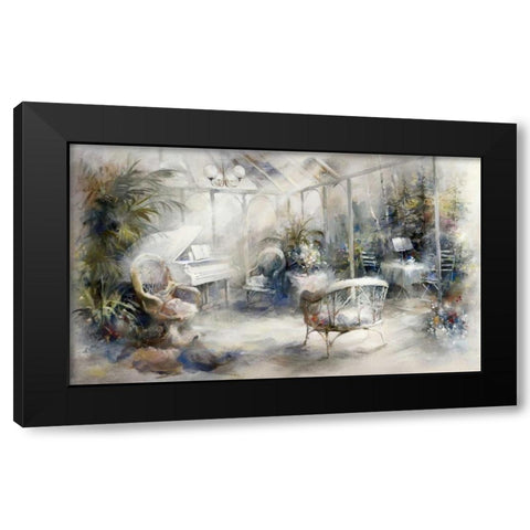Inspiration Black Modern Wood Framed Art Print by Haenraets, Willem