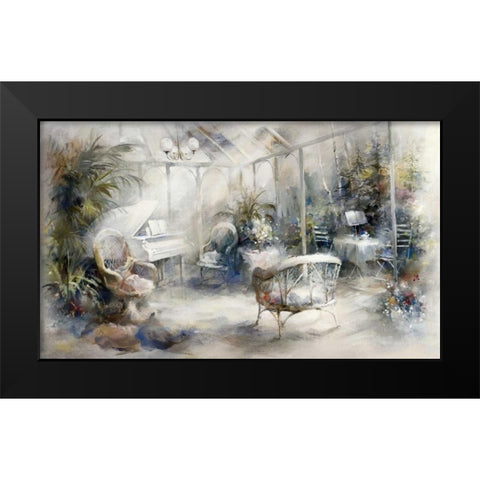 Inspiration  Black Modern Wood Framed Art Print by Haenraets, Willem