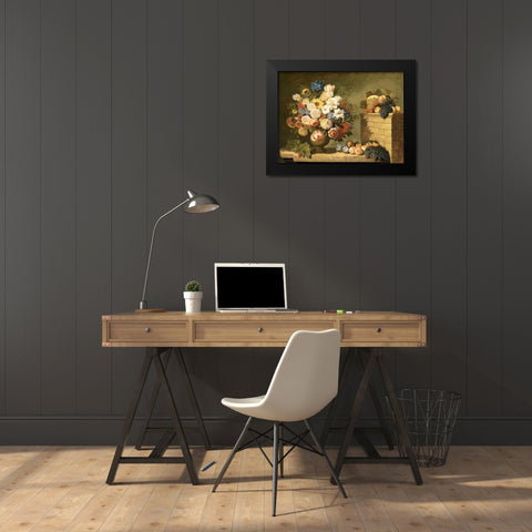 Classic stillife Black Modern Wood Framed Art Print by Roelofs, Wouter