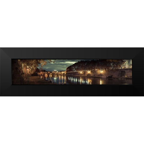 View of Basilica di San Pietro in Vatican, Rome, Italy Black Modern Wood Framed Art Print by Frank, Assaf