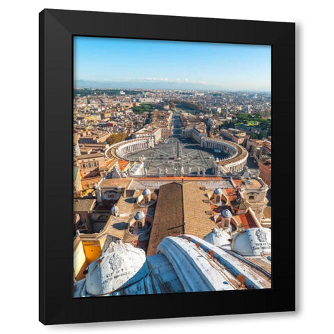 Vatican city, Rome, Italy Black Modern Wood Framed Art Print with Double Matting by Frank, Assaf