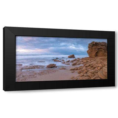 Dead sea, Israel Black Modern Wood Framed Art Print with Double Matting by Frank, Assaf