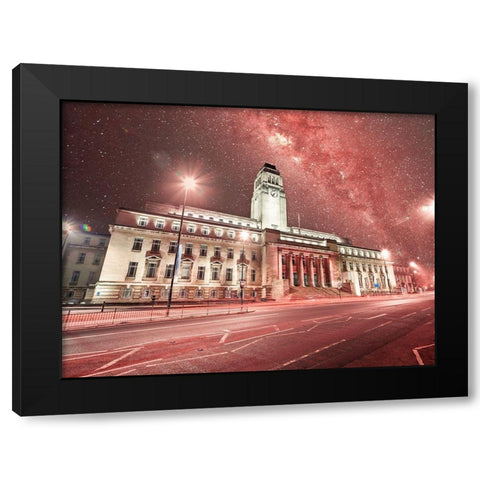 Parkinson Building-Leeds Black Modern Wood Framed Art Print with Double Matting by Frank, Assaf