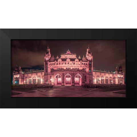 AF20121004 Glasgow 248PC08 Black Modern Wood Framed Art Print by Frank, Assaf