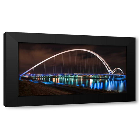 AF20121005 Middlesbrough 104C01 Black Modern Wood Framed Art Print by Frank, Assaf