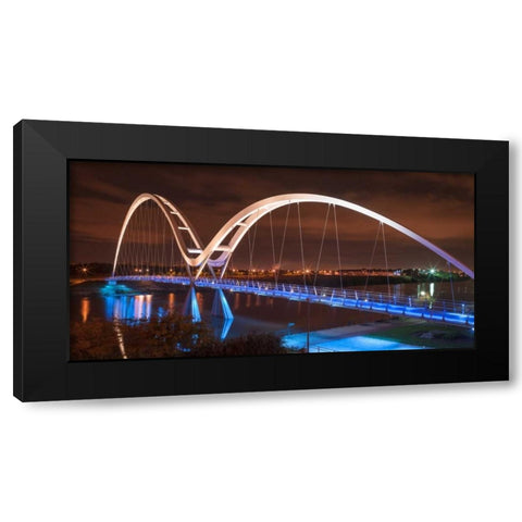 AF20121005 Middlesbrough 117 Black Modern Wood Framed Art Print with Double Matting by Frank, Assaf