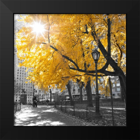 AF20131119 New York 1316C04 Black Modern Wood Framed Art Print by Frank, Assaf