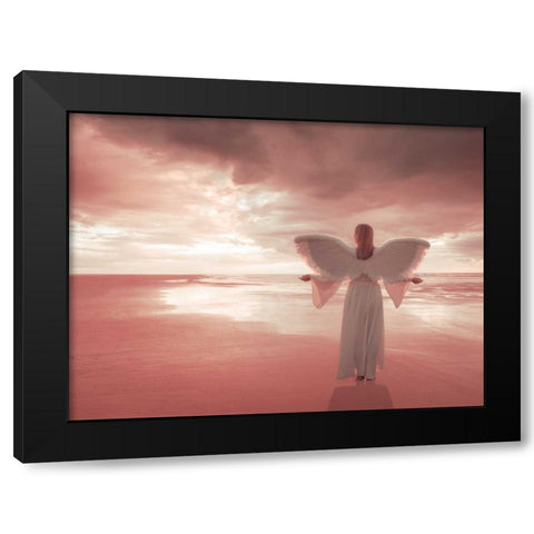 AF20121001 Sea 058PC03 Black Modern Wood Framed Art Print by Frank, Assaf