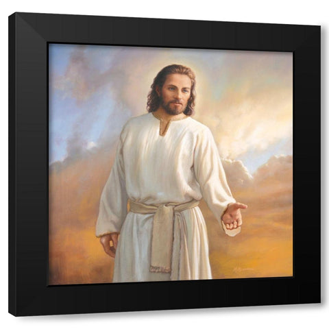 I Am Black Modern Wood Framed Art Print by Missman, Mark