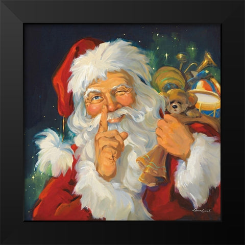 Up The Chimney Black Modern Wood Framed Art Print by Comish, Susan