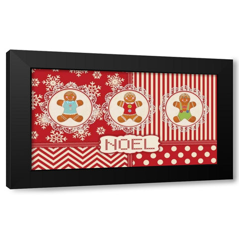 Gingerbread II Black Modern Wood Framed Art Print by Marrott, Stephanie