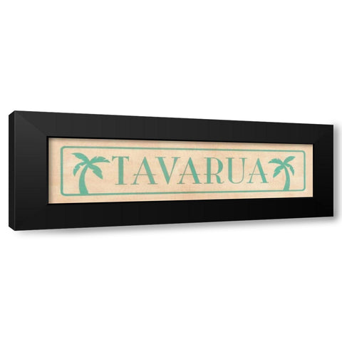 Tavaru Black Modern Wood Framed Art Print with Double Matting by Marrott, Stephanie