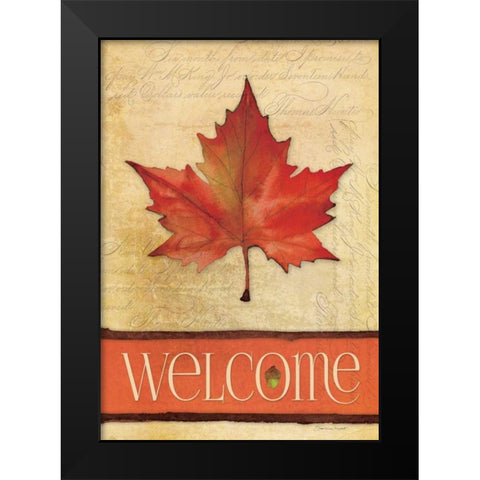 Maple in Fall II Black Modern Wood Framed Art Print by Marrott, Stephanie