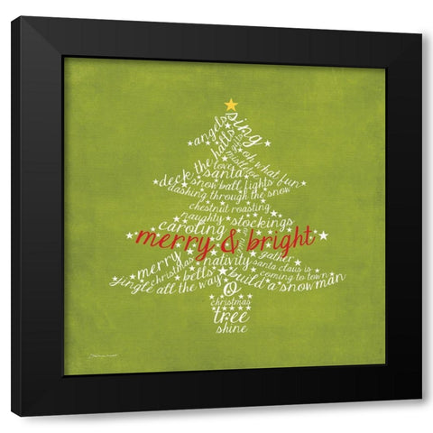 Tree Black Modern Wood Framed Art Print by Marrott, Stephanie