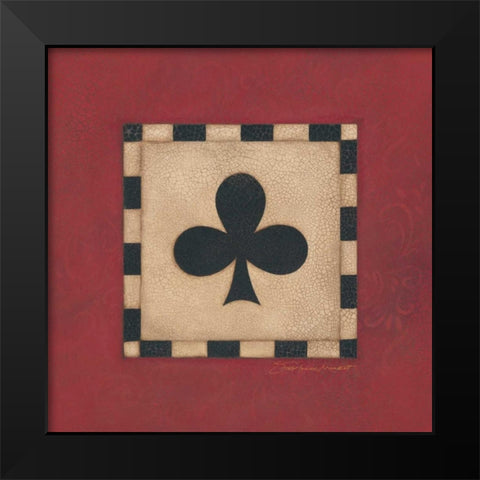 Club Black Modern Wood Framed Art Print by Marrott, Stephanie