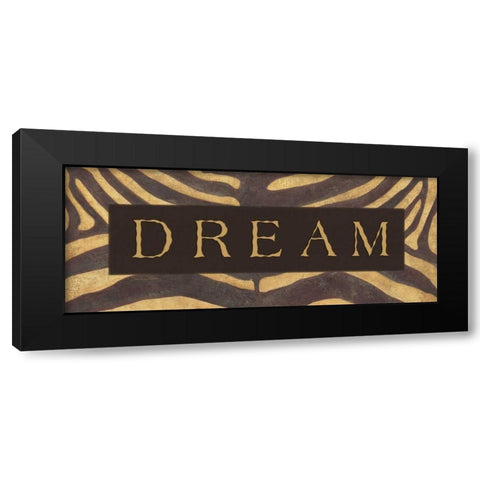 Dream Black Modern Wood Framed Art Print with Double Matting by Marrott, Stephanie
