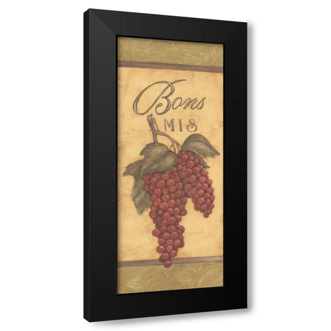Bon Amis Black Modern Wood Framed Art Print by Marrott, Stephanie