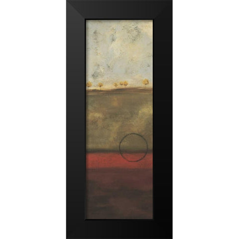 Abstract Landscape I Black Modern Wood Framed Art Print by Marrott, Stephanie