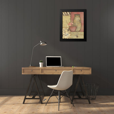 Simple Beauty I Black Modern Wood Framed Art Print by Marrott, Stephanie
