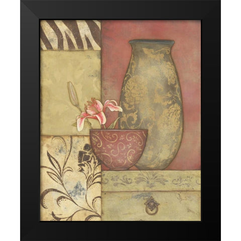 Simple Beauty I Black Modern Wood Framed Art Print by Marrott, Stephanie