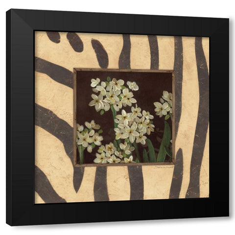 Paperwhites II Black Modern Wood Framed Art Print by Marrott, Stephanie