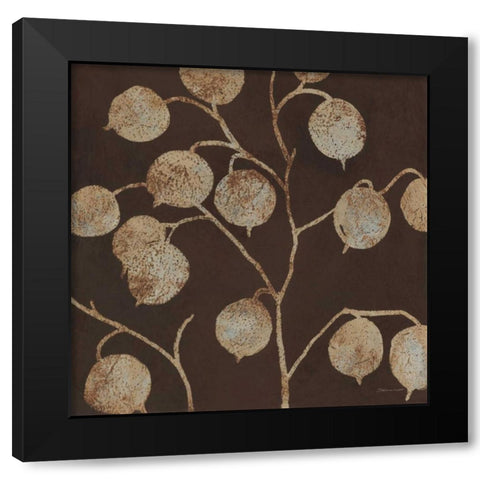 Aspen Shimmer I Black Modern Wood Framed Art Print with Double Matting by Marrott, Stephanie