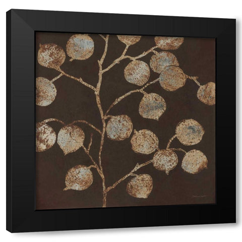 Aspen Shimmer II Black Modern Wood Framed Art Print by Marrott, Stephanie