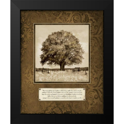 My Wish Black Modern Wood Framed Art Print by Marrott, Stephanie