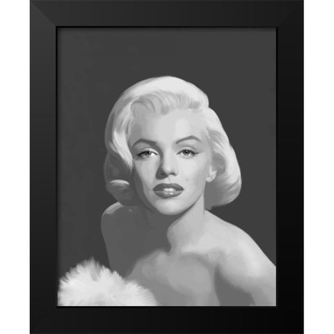 Classic Beauty I Black Modern Wood Framed Art Print by Consani, Chris