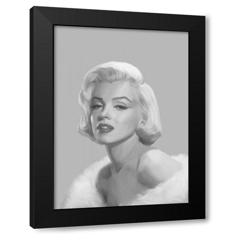 Classic Beauty II Black Modern Wood Framed Art Print by Consani, Chris
