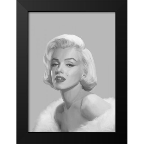 Classic Beauty II Black Modern Wood Framed Art Print by Consani, Chris
