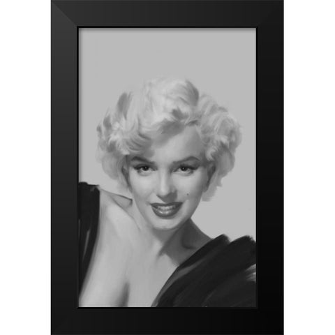 Classic Beauty II Black Modern Wood Framed Art Print by Consani, Chris