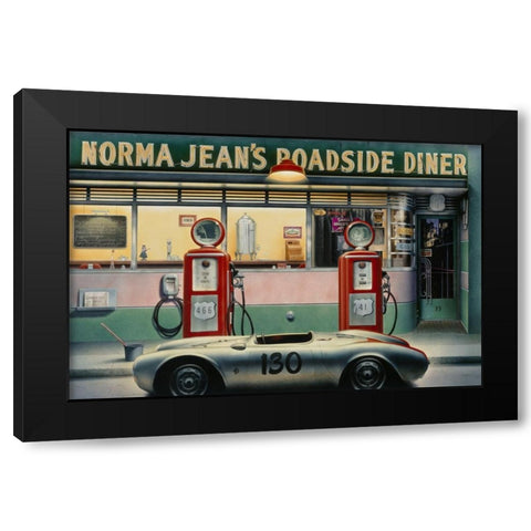 Destiny Highway Pg Black Modern Wood Framed Art Print by Consani, Chris