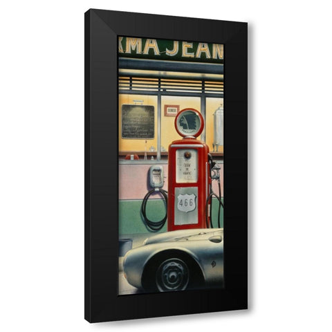 Destiny Highway Black Modern Wood Framed Art Print by Consani, Chris