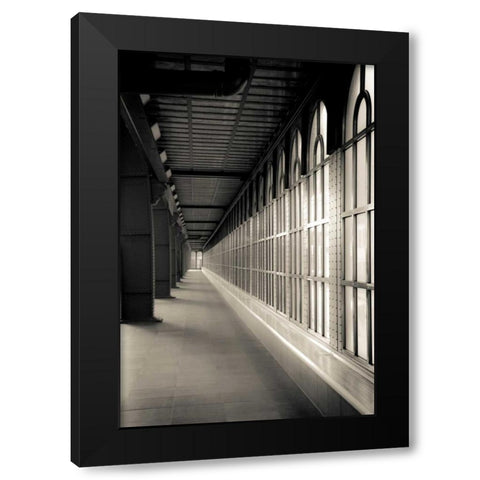 Sized alley 2 Black Modern Wood Framed Art Print by Carlier, Dick